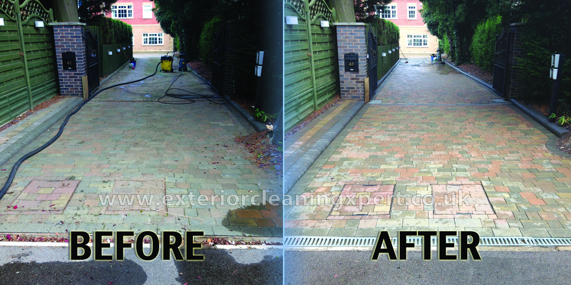 Pressure washing