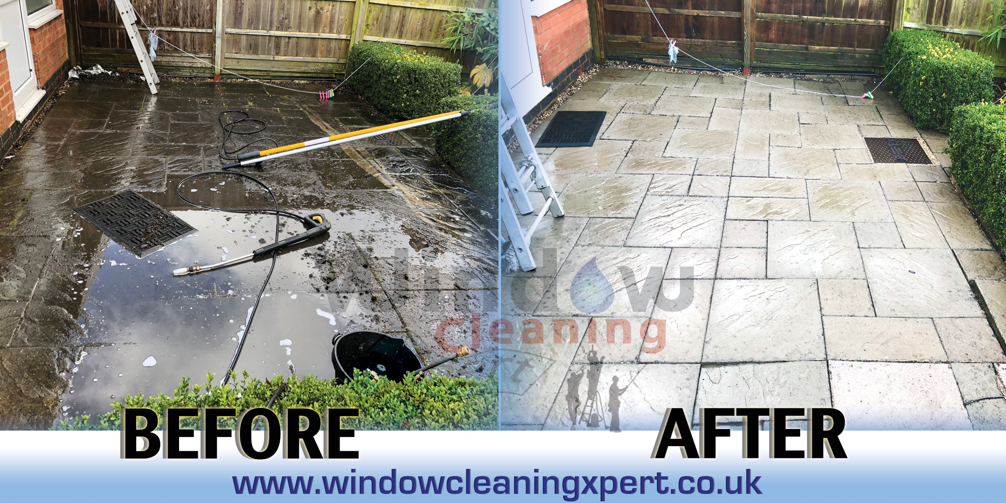 patio cleaning leicester