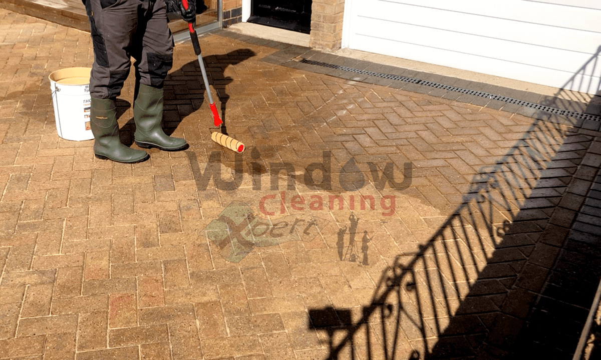 driveway cleaning, driveway sealing