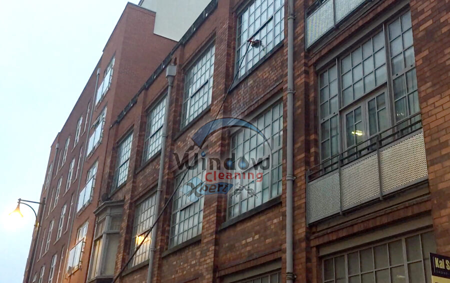 commercial window cleaning leicester