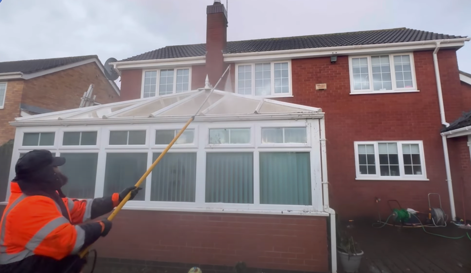 conservatory roof cleaning